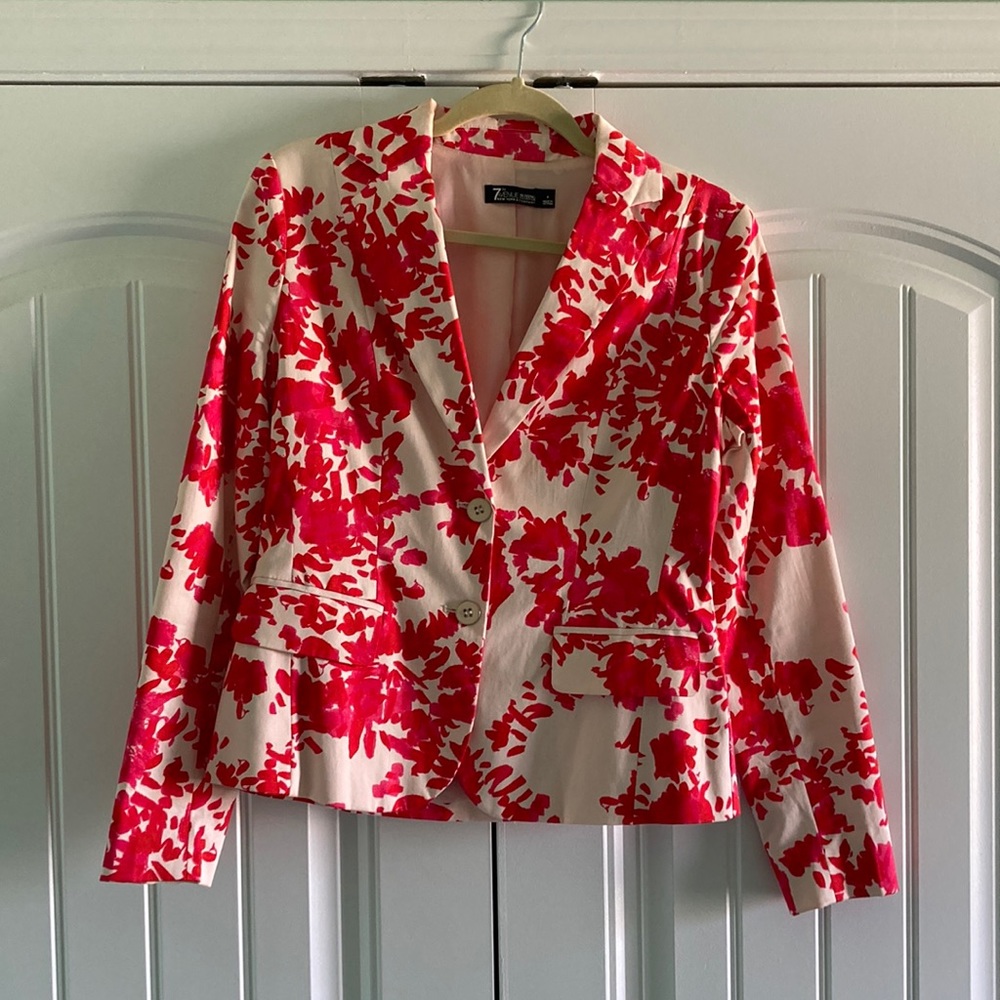 Pink 7th Avenue Suiting Collection jacket.